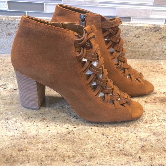MK Suede Open Toe booties - Picture 5 of 8